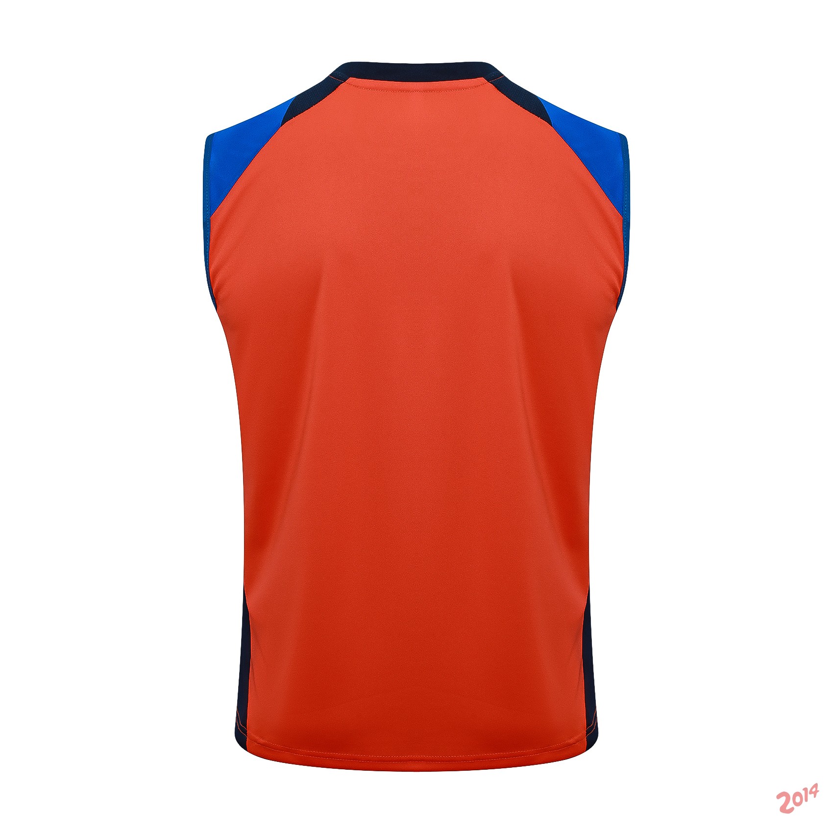 Entrenamiento Sin Mangas Juventus 2024/2025 Naranja Azul
