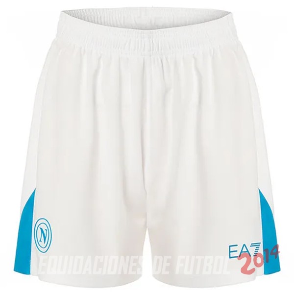 Pantalones Napoli Primera 2024/2025 Blanco
