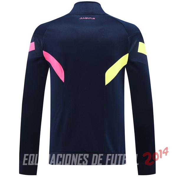 Ropa Deportiva Con Cremallera Larga Juventus 2024/2025 Azul Marino Rosa