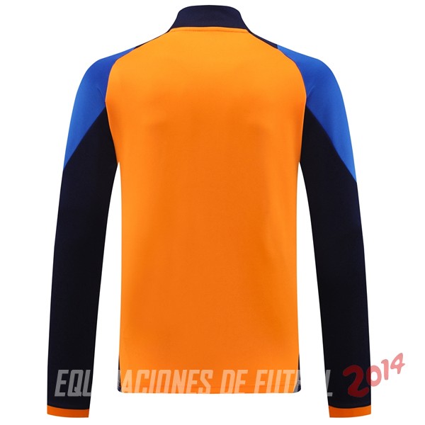 Ropa Deportiva Con Cremallera Larga Juventus 2024/2025 Naranja Azul
