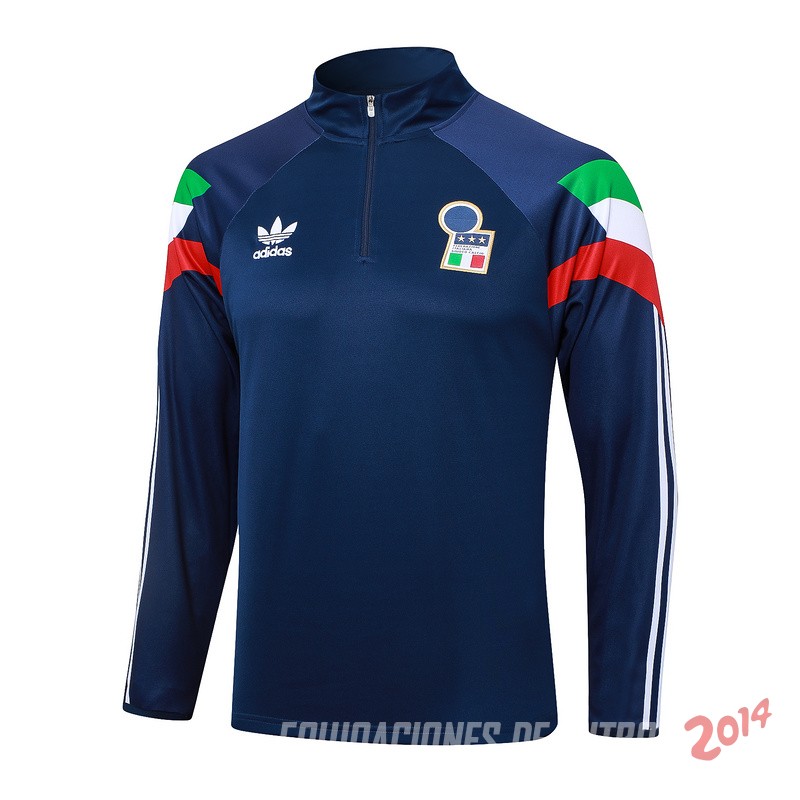 Sudadera Entrenamiento Italia 2024 Azul I Marino