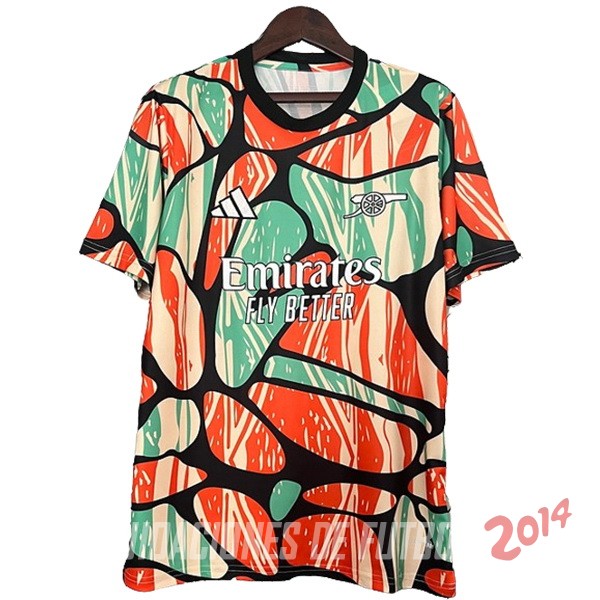 Tailandia Camiseta Del Arsenal Previo al partido 2024/2025 Naranja
