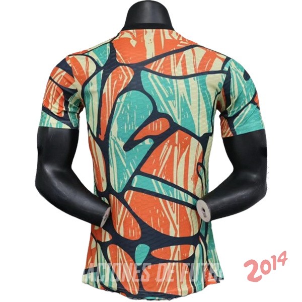 Tailandia Camiseta Del Arsenal Previo al partido Jugadores 2024/2025 Naranja