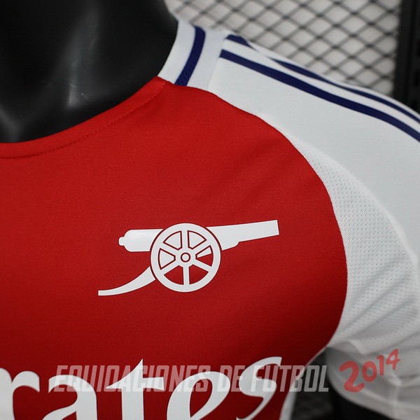 Tailandia Camiseta Del Arsenal Primera Jugadores 2024/2025 Rojo