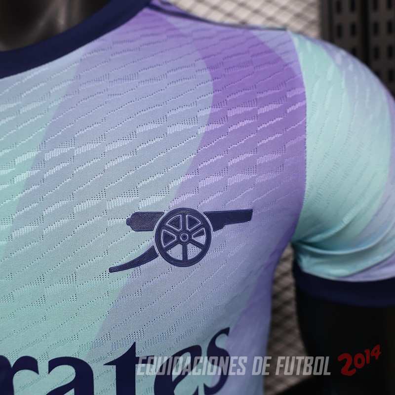 Tailandia Camiseta Del Arsenal Tercera Jugadores 2024/2025