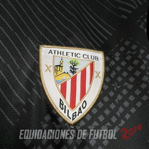 Tailandia Camiseta Del Athletic Bilbao Portero 2024/2025 Negro