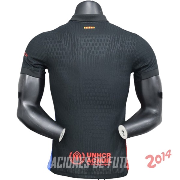 Tailandia Camiseta Del Barcelona Segunda Jugadores 2024/2025 I Negro