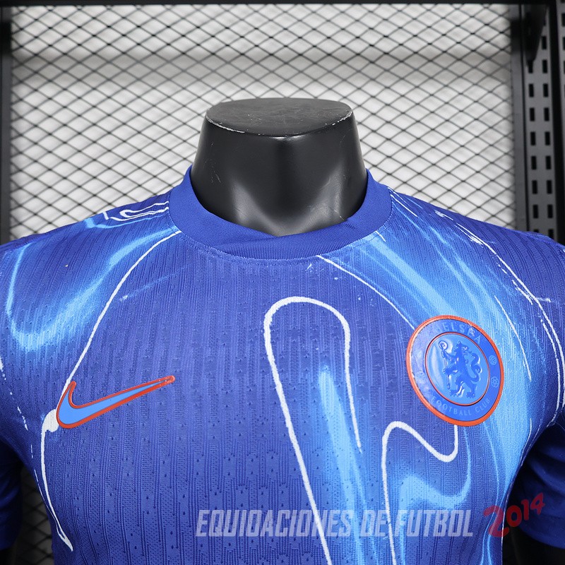 Tailandia Camiseta Del Chelsea Primera Jugadores 2024/2025 Azul