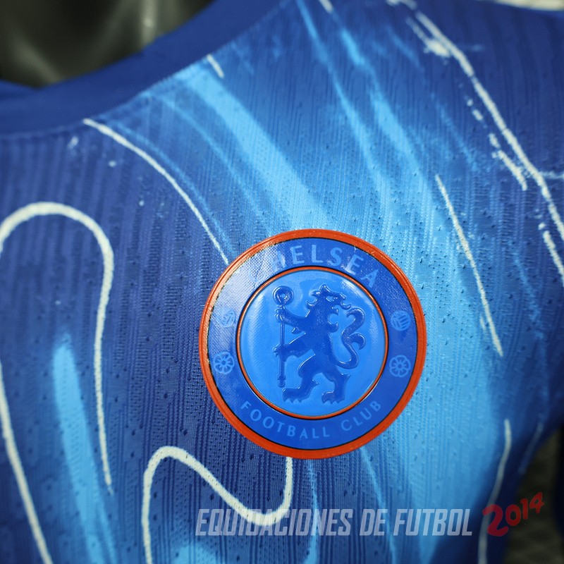 Tailandia Camiseta Del Chelsea Primera Jugadores 2024/2025 Azul