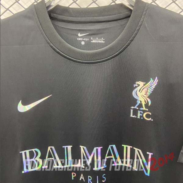 Tailandia Camiseta Del Especial Liverpool 2024/2025 Negro