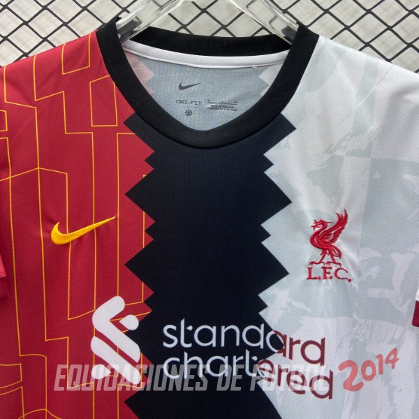 Tailandia Camiseta Del Especial Liverpool 2024/2025 Rojo Negro