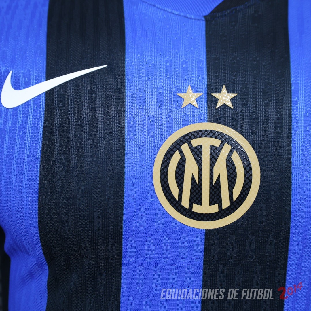 Tailandia Camiseta Del Inter Milan Primera Jugadores 2024/2025 Azul I Negro