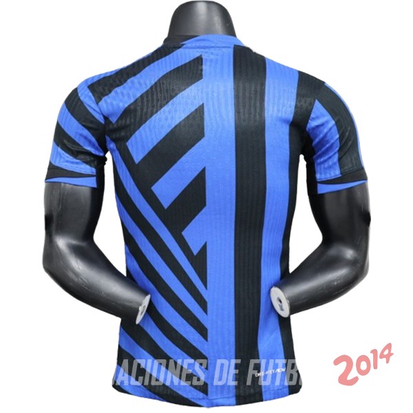 Tailandia Camiseta Del Inter Milan Primera Jugadores 2024/2025 Azul I Negro