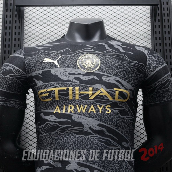 Tailandia Camiseta Del Manchester City Especial Jugadores 2024/2025 Negro