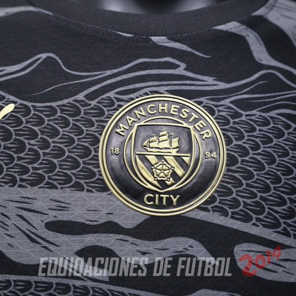 Tailandia Camiseta Del Manchester City Especial Jugadores 2024/2025 Negro