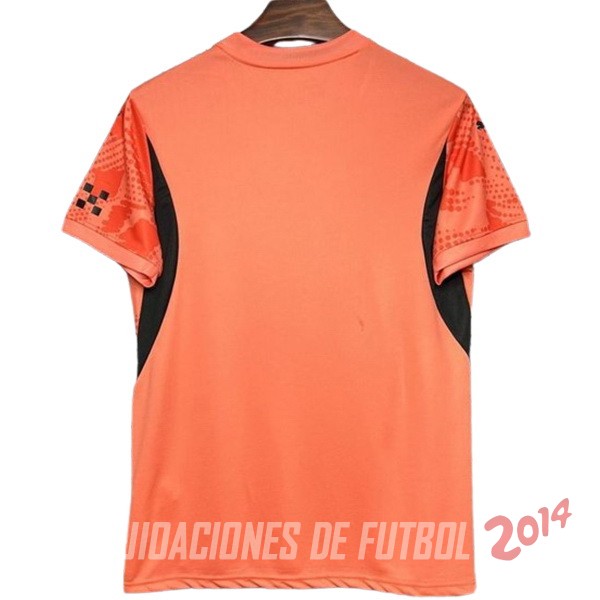 Tailandia Camiseta Del Manchester City Portero 2024/2025 Naranja