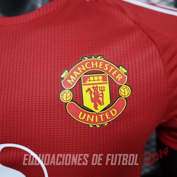 Tailandia Camiseta Del Manchester United Primera Jugadores 2024/2025 Rojo