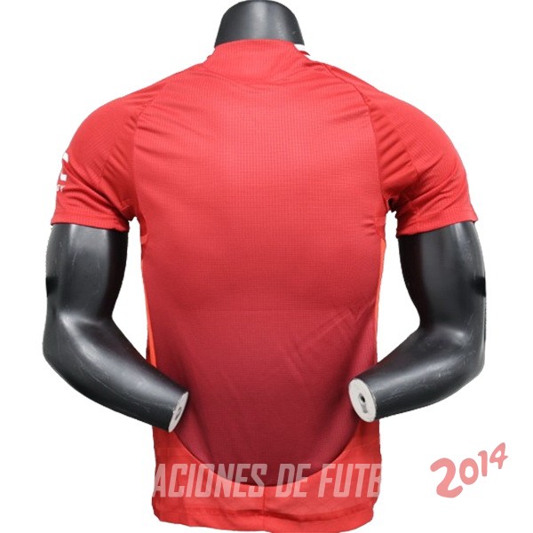 Tailandia Camiseta Del Manchester United Primera Jugadores 2024/2025 Rojo