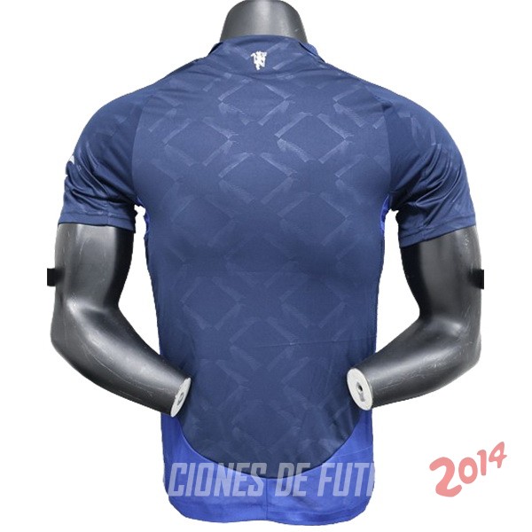 Tailandia Camiseta Del Manchester United Segunda Jugadores 2024/2025 Azul