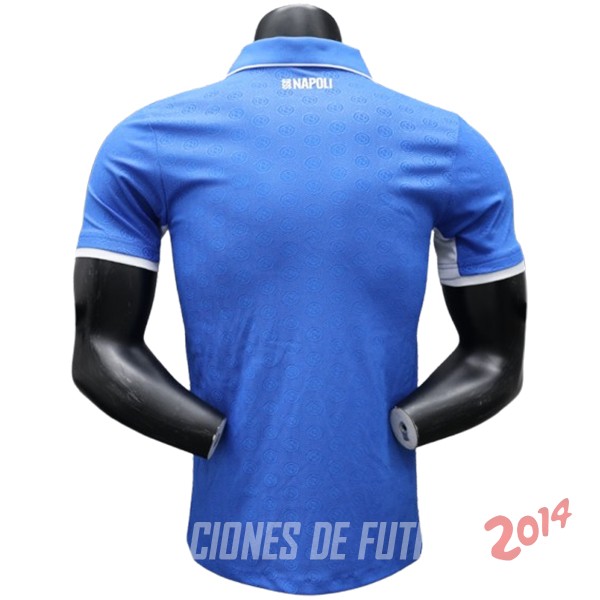 Tailandia Camiseta Del Napoli Primera Jugadores 2024/2025 Azul