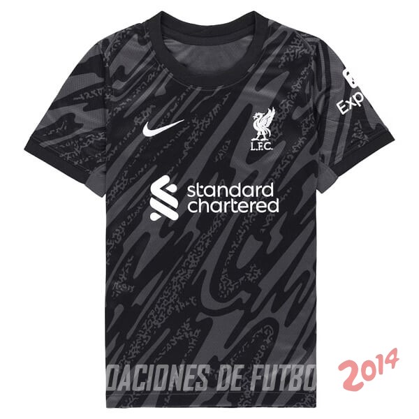 Tailandia Camiseta Del Portero Liverpool 2024/2025 Negro