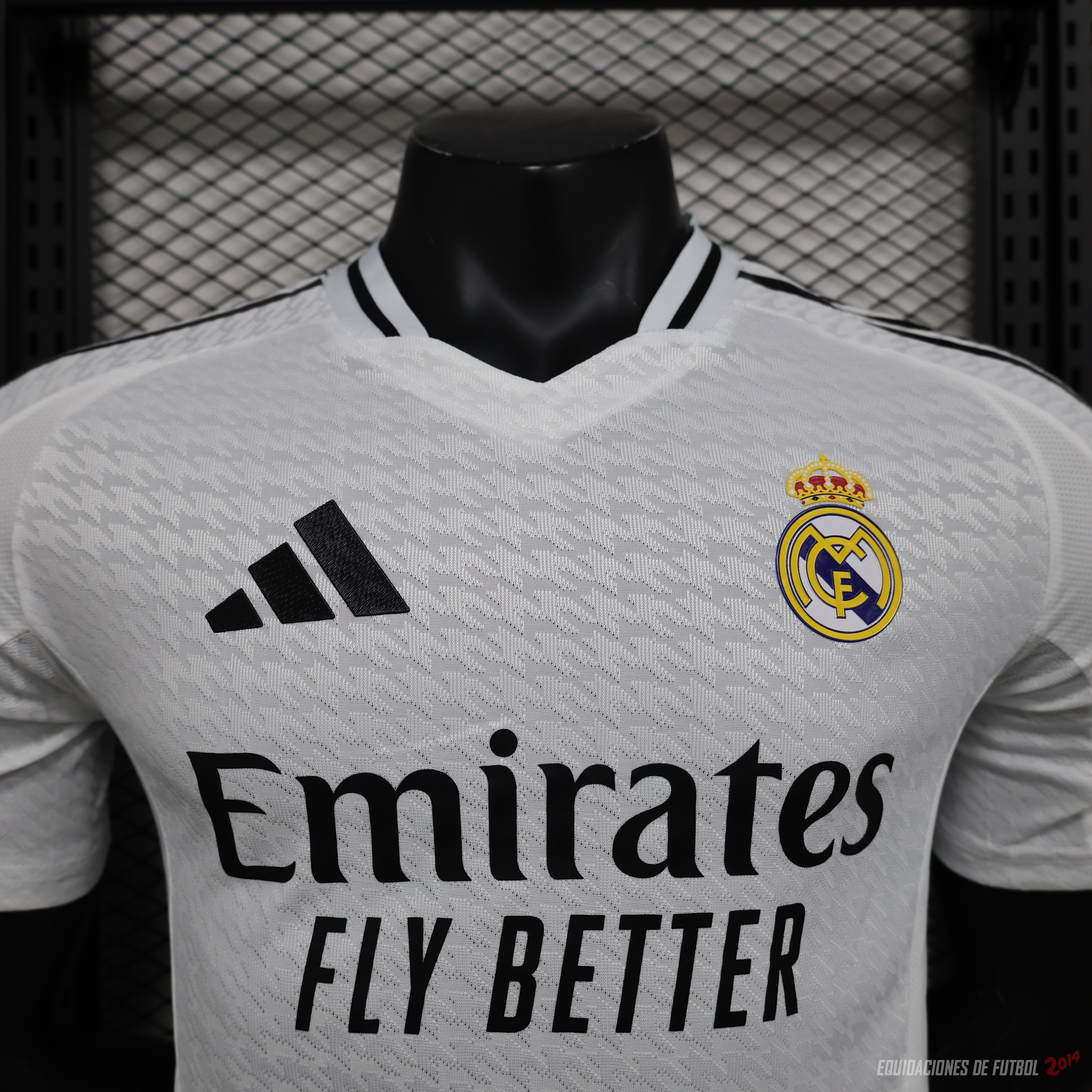 Tailandia Camiseta Del Real Madrid Primera Jugadores 2024/2025 Blanco