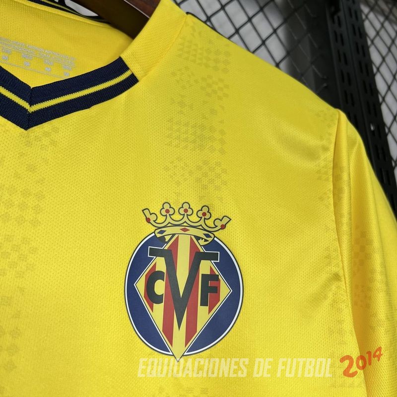Tailandia Camiseta Del Villarreal Primera 2024/2025
