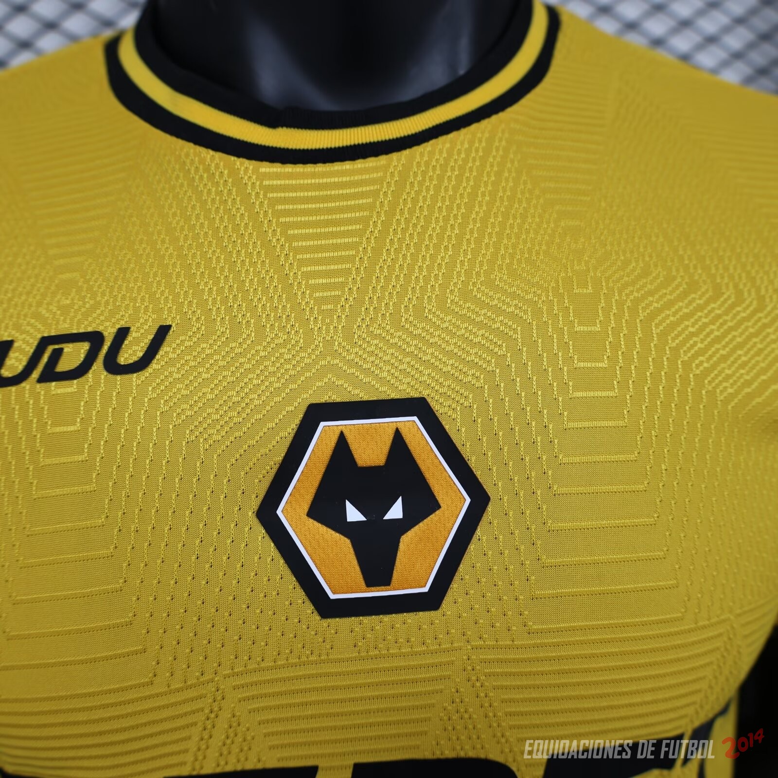 Tailandia Camiseta Del Wolves Primera Jugadores 2024/2025 Amarillo