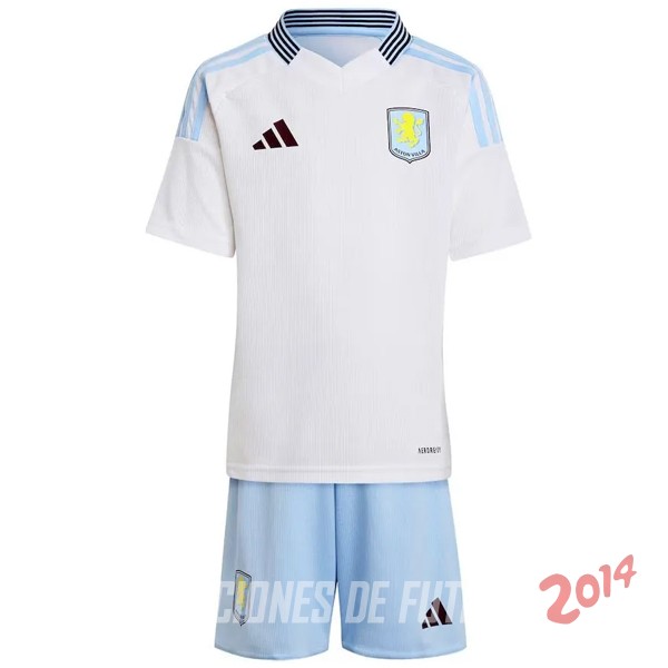 Camiseta Aston Villa Ninos Segunda 2024/2025