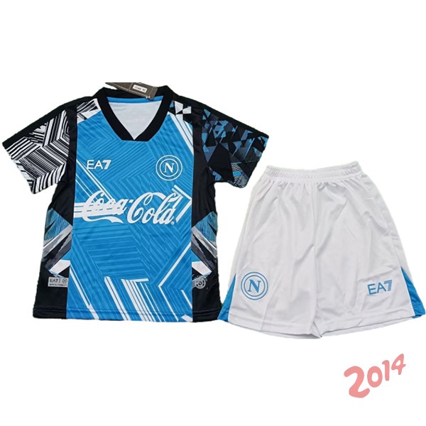 Camiseta Napoli Ninos 2024/2025 Especial Azul
