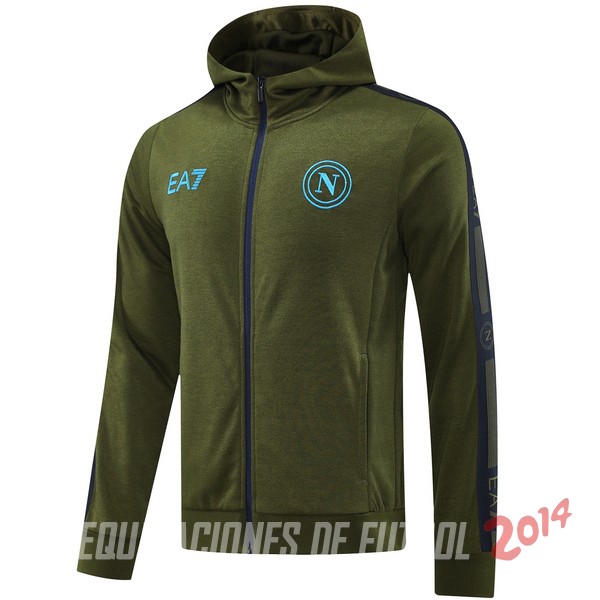 Chaqueta Con Capucha Napoli 2024/2025 Azul Marino