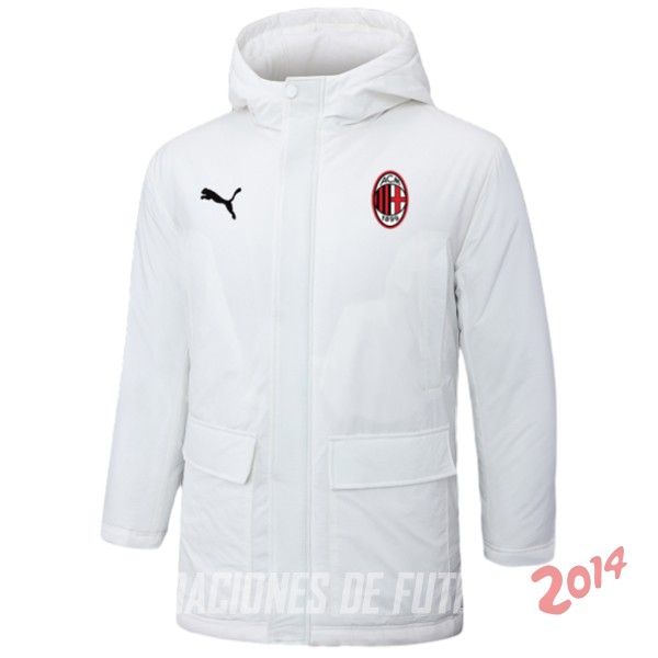 Chaqueta De Algodon AC Milan 2024/2025 Blanco