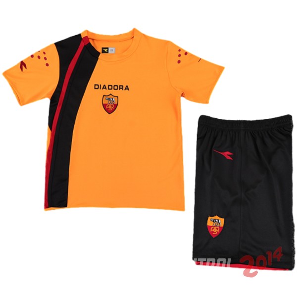 Conjunto De Ninos Roma Retro 2005/2006 Tercera