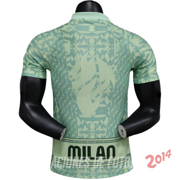 Especial Jugadores Camiseta AC Milan 2024/2025 Verde