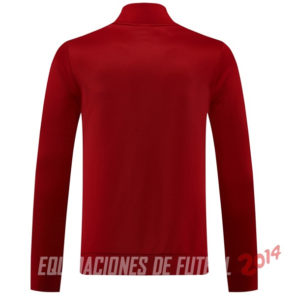 Ropa Deportiva Con Cremallera Larga AS Roma 2024/2025 Rojo