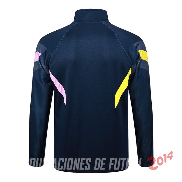 Ropa Deportiva Con Cremallera Larga Juventus 2024/2025 Azul Marino I Rosa