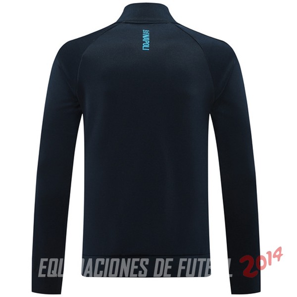 Ropa Deportiva Con Cremallera Larga Napoli 2024/2025 Azul