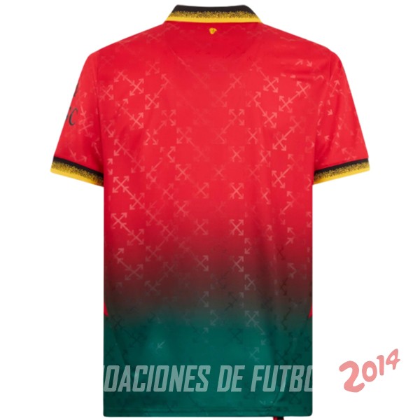 Tailandia Camiseta AC Milan 2024/2025 Fourth Rojo Verde