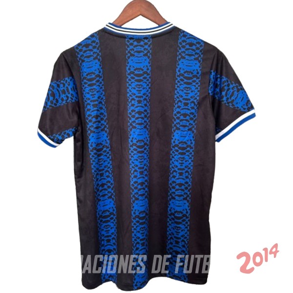 Tailandia Especial Camiseta Inter Milan 2024/2025 Azul Negro