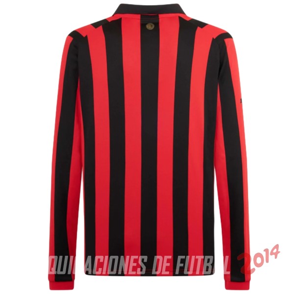 Tailandia Especial Camiseta Manga Larga AC Milan 2024/2025 Rojo
