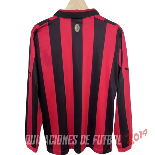 Tailandia Especial Camiseta Manga Larga AC Milan 2024/2025 Rojo