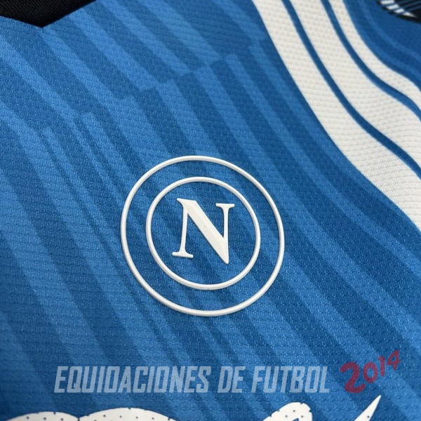 Tailandia Especial Camiseta Napoli 2024/2025 Azul