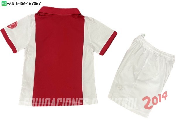 Camiseta Del Conjunto Completo Ajax Ninos Especial 2025/2026 Rojo