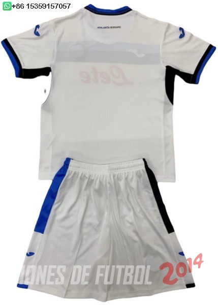 Camiseta Del Conjunto Completo Atalanta Ninos Segunda 2024/2025