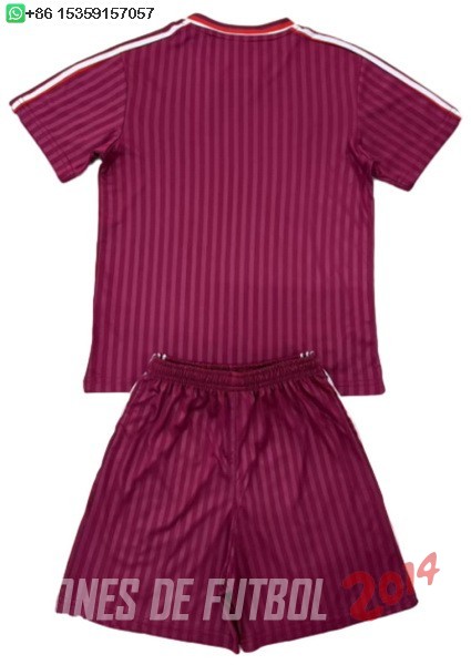 Camiseta Del Conjunto Completo Bayern Munich Ninos Especial 2025/2026 Rojo