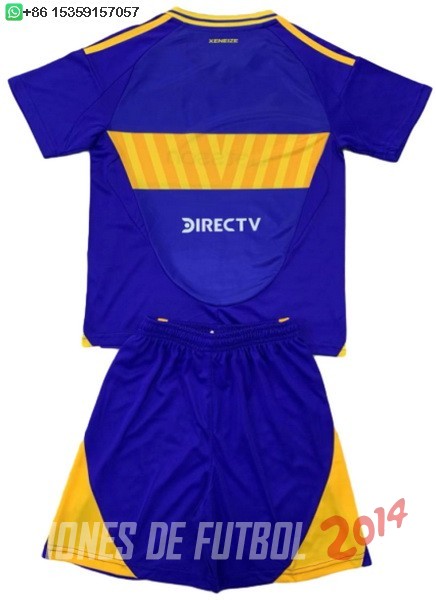 Camiseta Del Conjunto Completo Boca Juniors Nino Primera 2024/2025