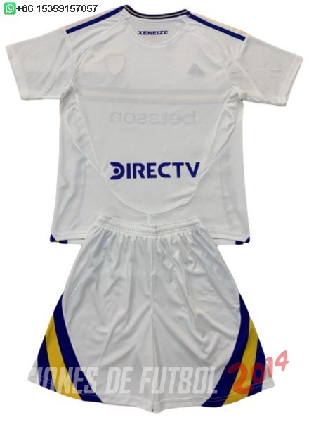 Camiseta Del Conjunto Completo Boca Juniors Ninos Segunda 2024/2025