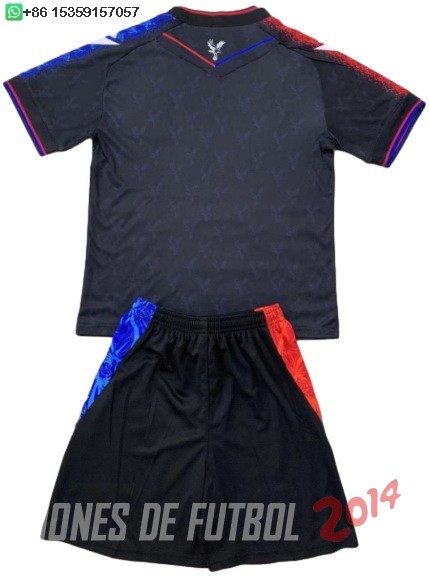 Camiseta Del Conjunto Completo Crystal Palace Ninos Segunda 2024/2025