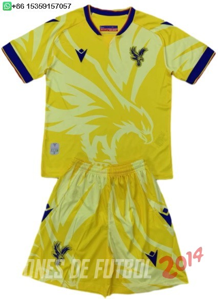 Camiseta Del Conjunto Completo Crystal Palace Ninos Tercera 2024/2025