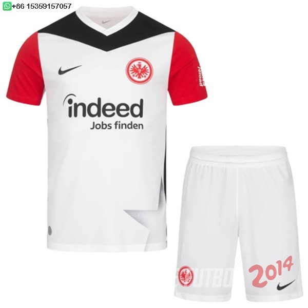 Camiseta Del Conjunto Completo Eintracht Frankfurt Nino Primera 2024/2025
